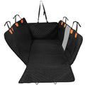 Waterproof Dog Car Seat Cover Hammock with Mesh Window & Storage Pocket