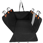 Waterproof Dog Car Seat Cover Hammock with Mesh Window & Storage Pocket