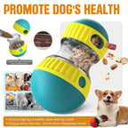 Interactive Dog Treat Dispensing Ball – Adjustable Puzzle Feeder & Mental Enrichment Toy for Small, Medium & Large Dogs