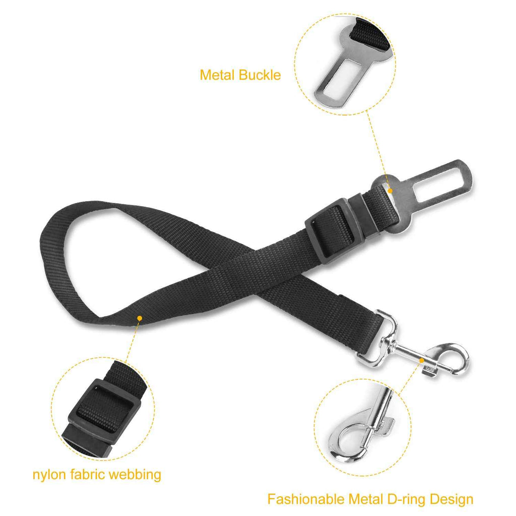 Adjustable Dog Seat Belt Leash
