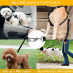 Adjustable Dog Seat Belt Leash