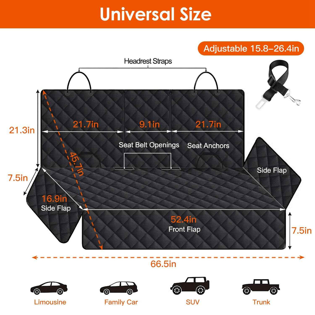 Waterproof Dog Car Seat Cover