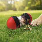 Interactive Dog Treat Dispensing Ball – Adjustable Puzzle Feeder & Mental Enrichment Toy for Small, Medium & Large Dogs