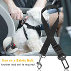 Adjustable Dog Seat Belt Leash