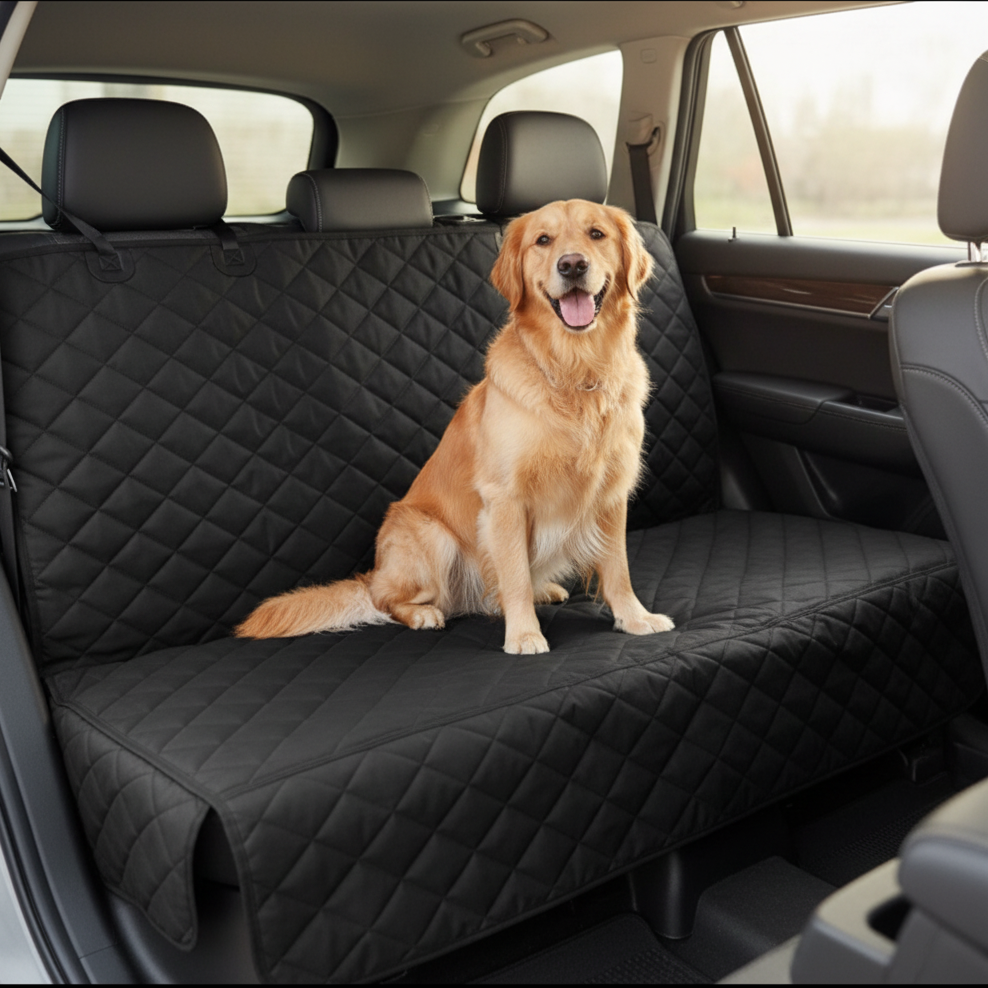 Dog Car Seat Cover No Border