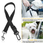 Adjustable Dog Seat Belt Leash