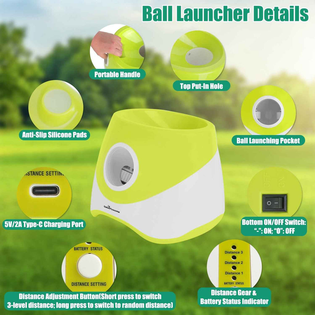 Automatic Ball Launcher for Dogs