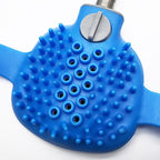 Dog Shower Sprayer & Grooming Brush for Bathing, 8.2FT Hose Pet Wash Tool